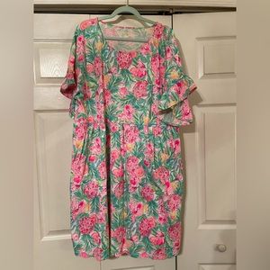 Lilly Pulitzer Dress with Pockets -XXL